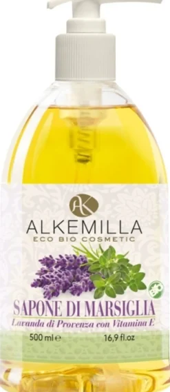 Sapone di Marsiglia con Lavanda di Provenza e Vitamina E, 500 ml