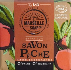 Sapone di Marsiglia Puro, pesca (100 g)