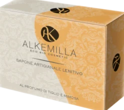 Sapone Lenitivo al Profumo di Tiglio e Mimosa, 100 g