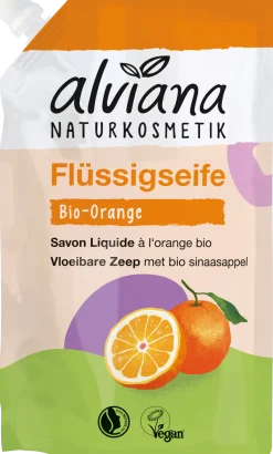 Sapone Liquido all'Arancia Bio - Ricarica, 500 ml