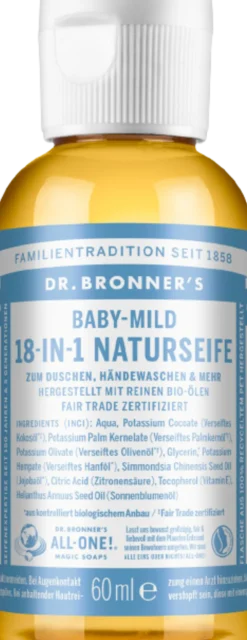Sapone Liquido 18in1 - Baby, 60 ml