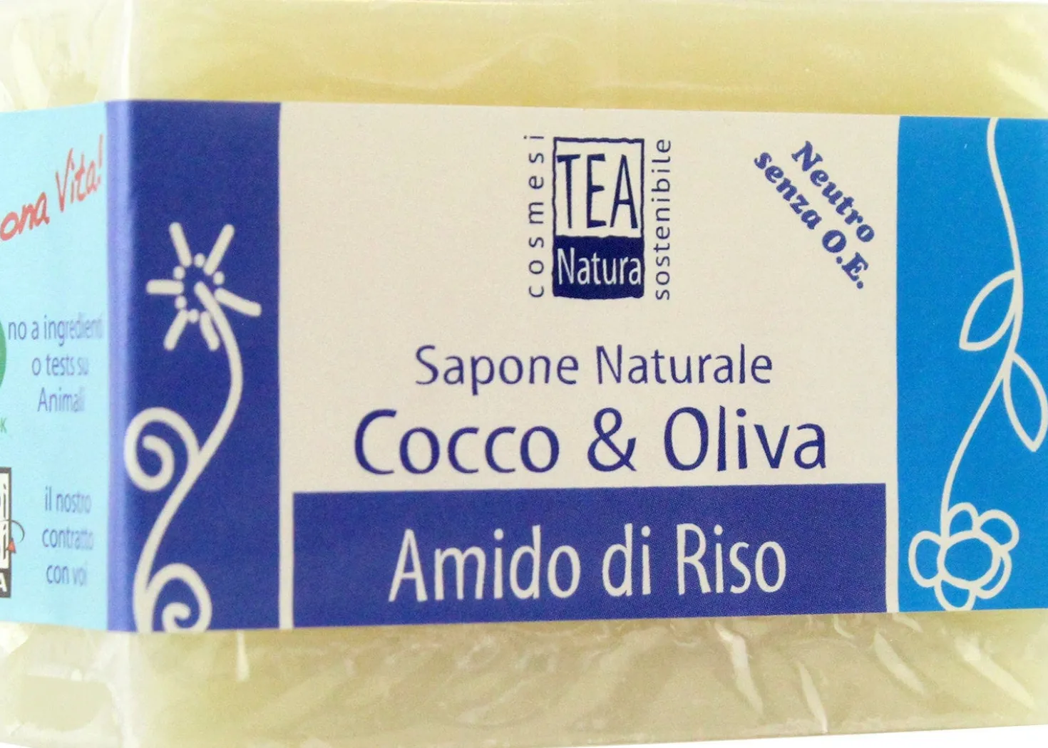 Sapone Naturale all'Amido di Riso, 100 g