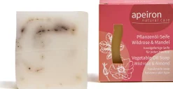 Saponetta Vegetale Rosa Selvatica e Olio di Mandorle, 100 g