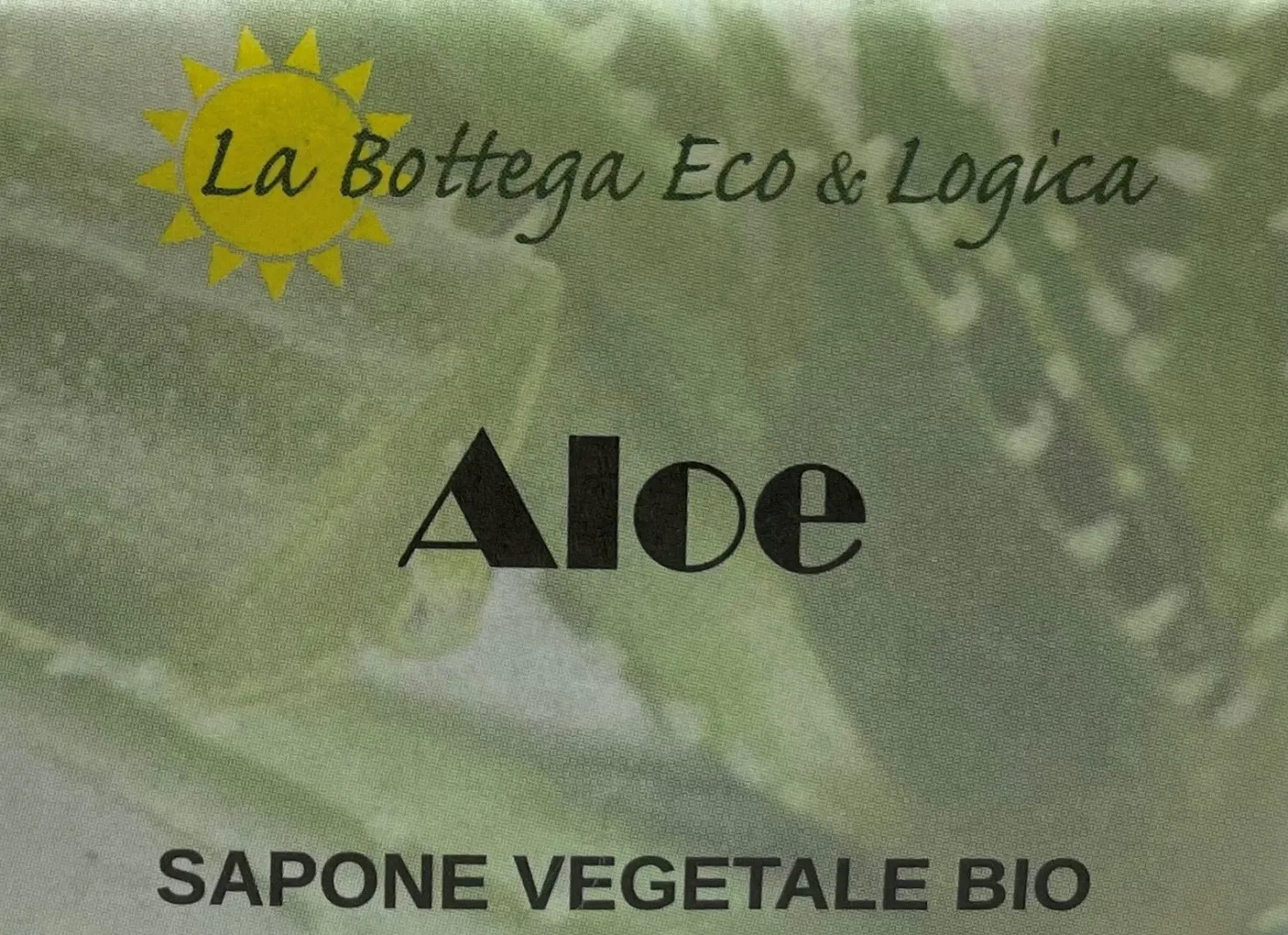 Sapone Vegetale Bio, aloe (100 g)