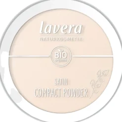 Satin Compact Powder, 04 Medium Sand (10 g)