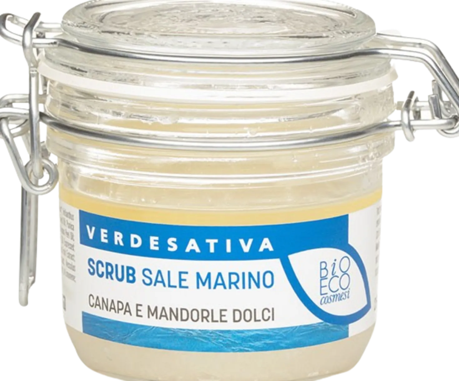 Scrub Corpo al Sale Marino, Canapa e Mandorle Dolci, 250 g