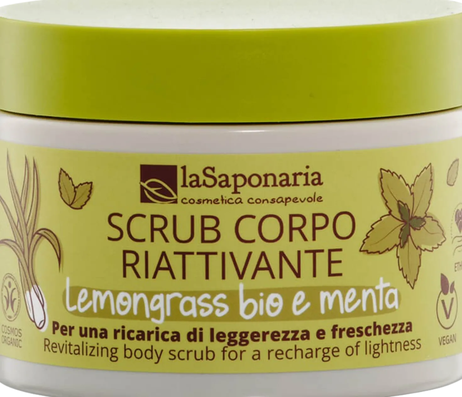 Scrub - Lemongrass e Menta, 250 g