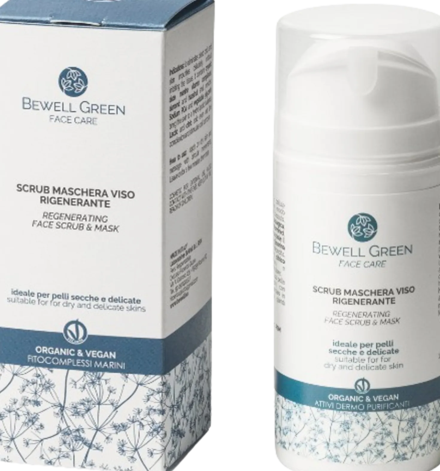 Scrub Maschera Viso Rigenerante, 100 ml