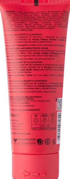 Scrub Viso Levigante e Illuminante, 75 ml