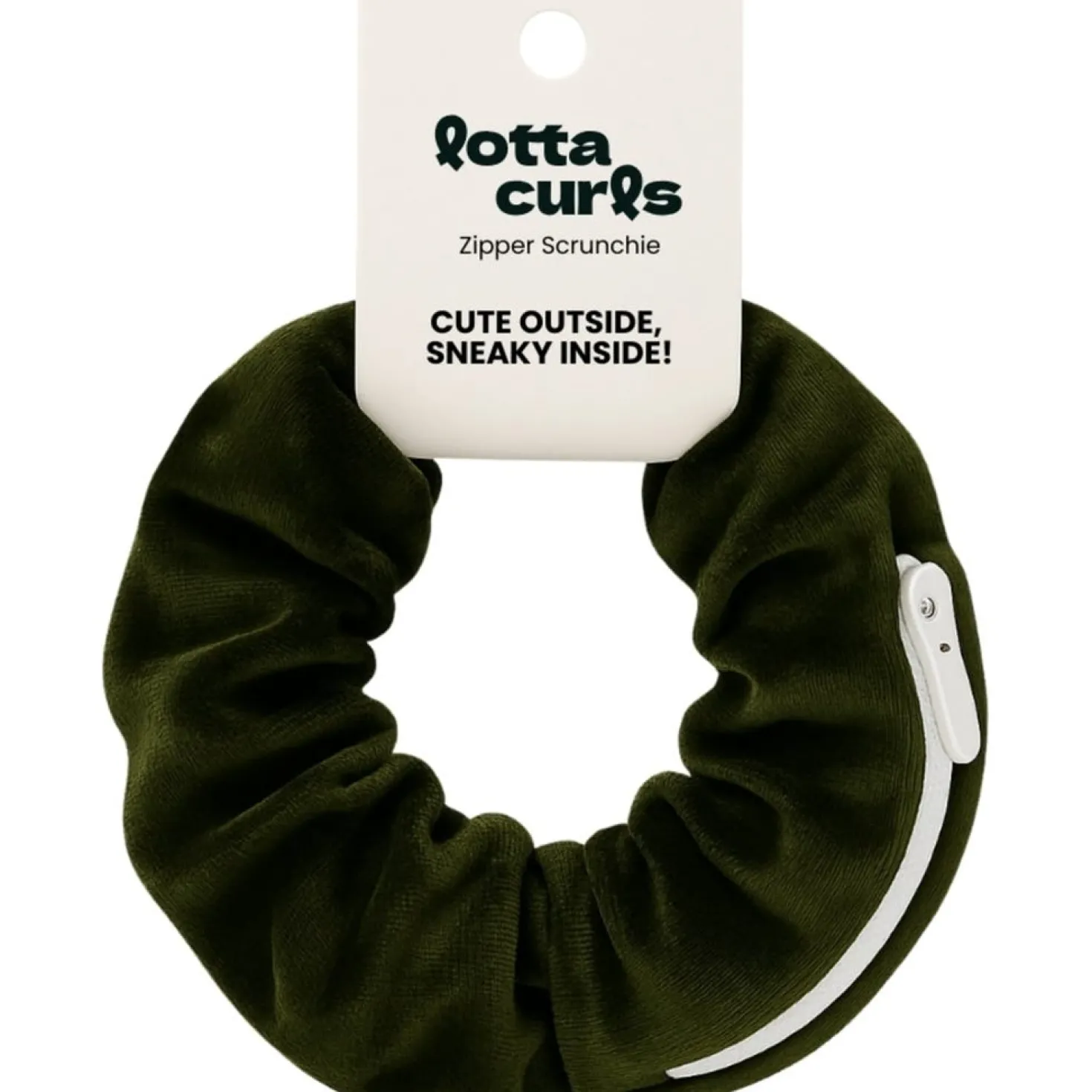 Scrunchie con Zip, Blush