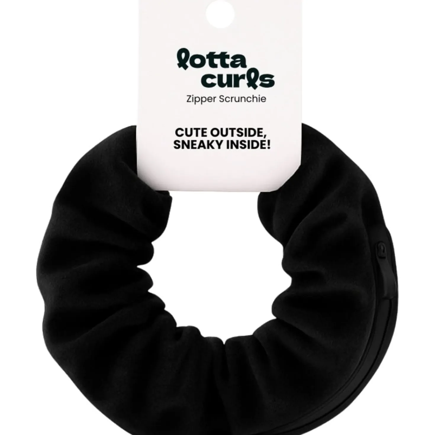 Scrunchie con Zip, Blush