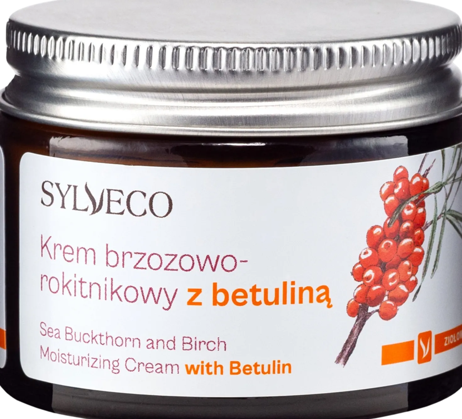 Sea Buckthorn and Birch Moisturizing Cream with Betulin, 50 ml