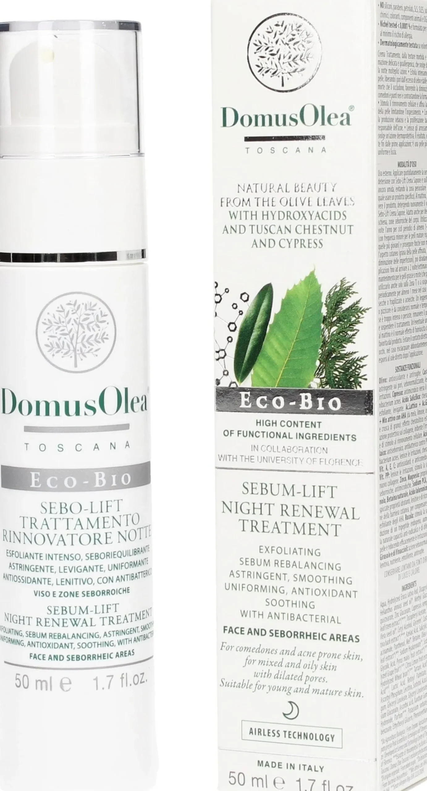Sebo-Lift Trattamento Rinnovatore Notte, 50 ml