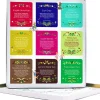 Selezione Bio in Box di Metallo - Luxury Tea Collection, 72 bustine (136 g)