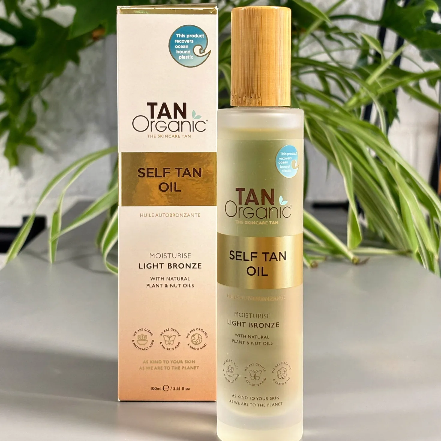 Self Tan Oil Light Bronze, 100 ml