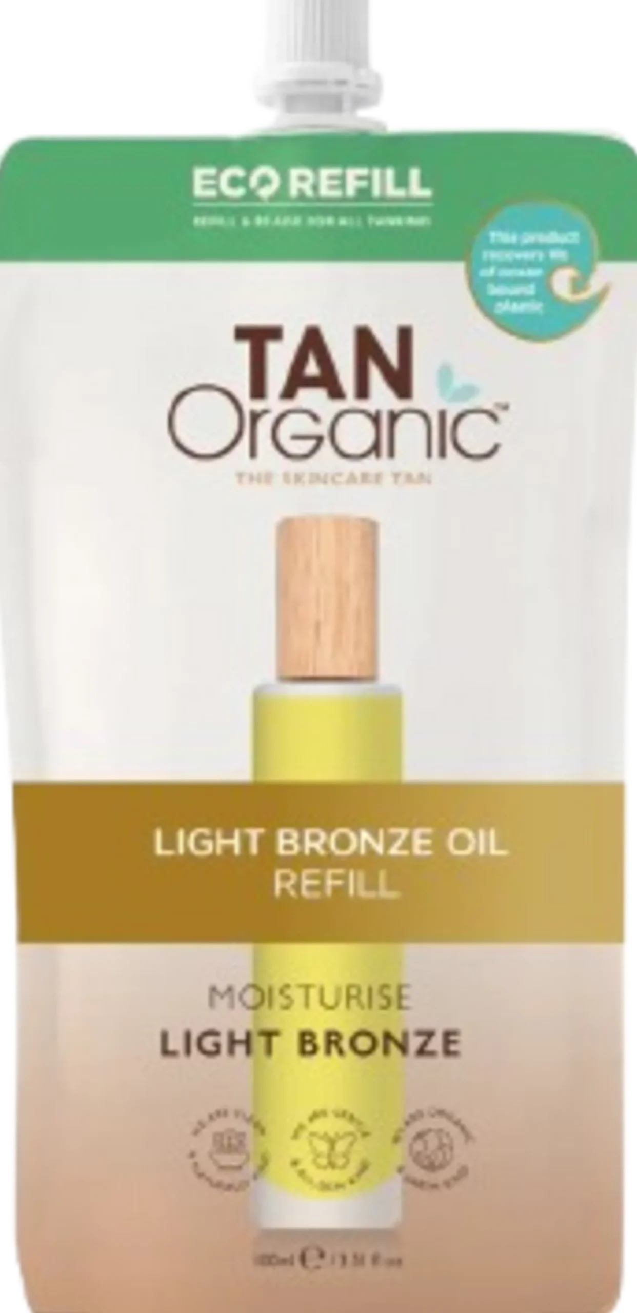 Self Tan Oil Refill Pouch, 200 ml