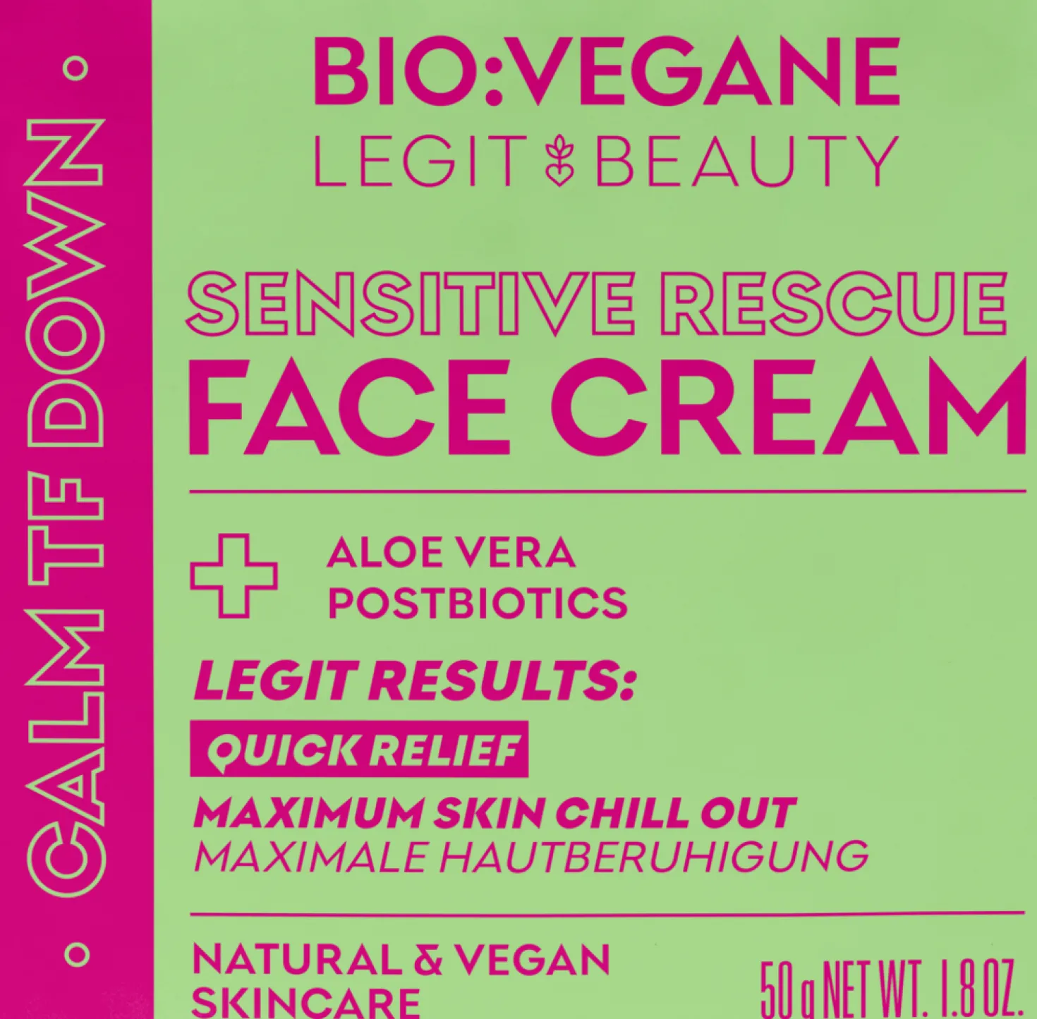 Sensitive Rescue Face Cream, 50 ml