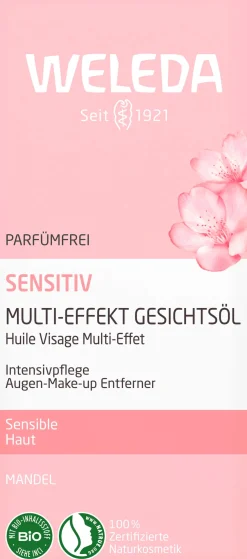 Sensitiv - Olio Viso Multi-Effetto alle Mandorle, 50 ml