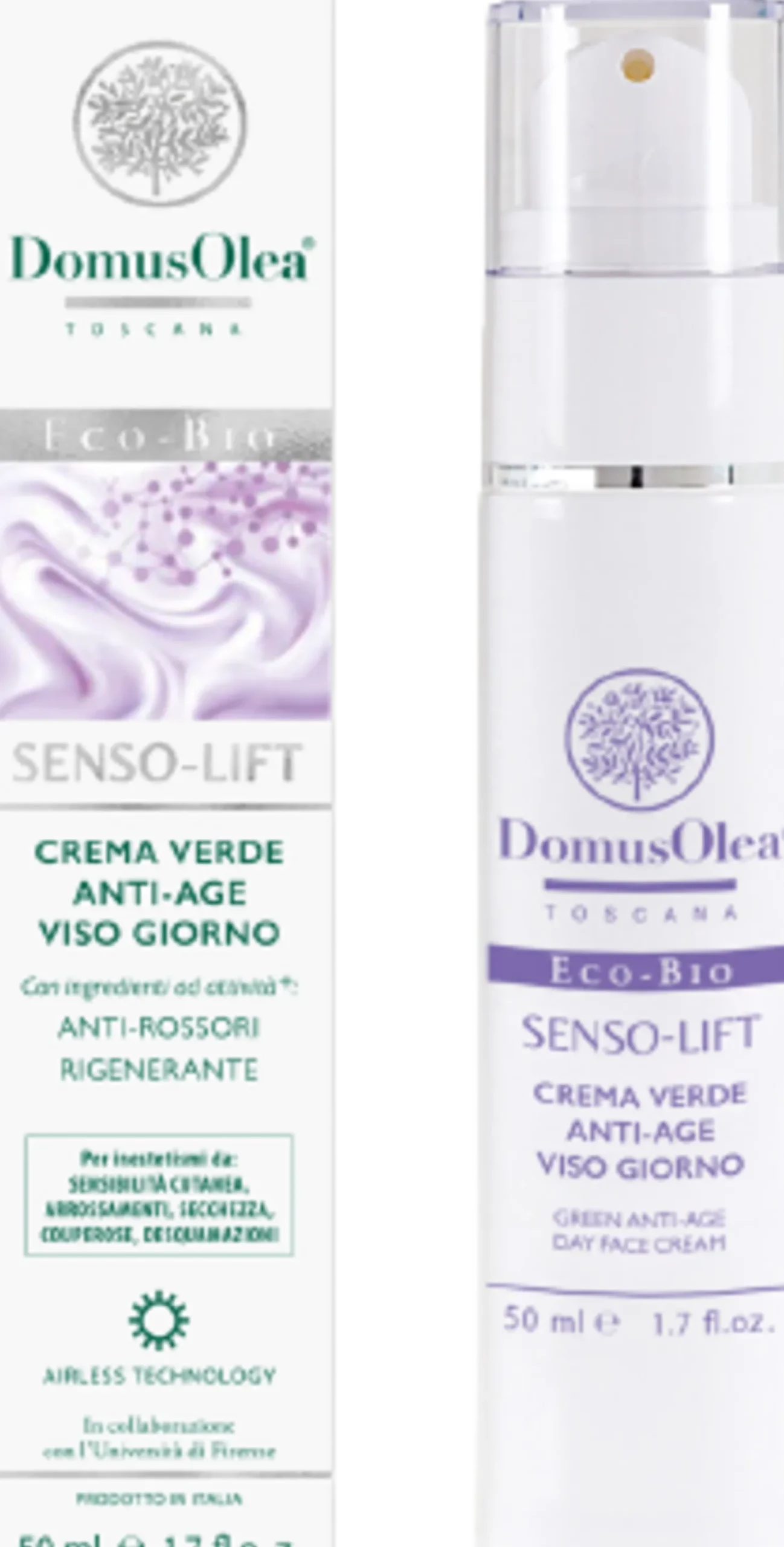 Senso Lift - Crema Verde Anti-Age Viso Giorno, 50 ml