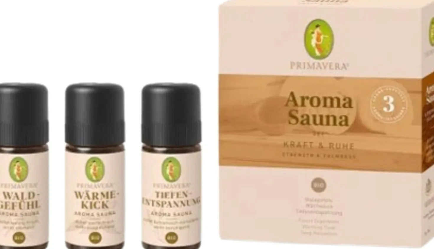 Set Aroma Sauna Bio - Forza & Riposo