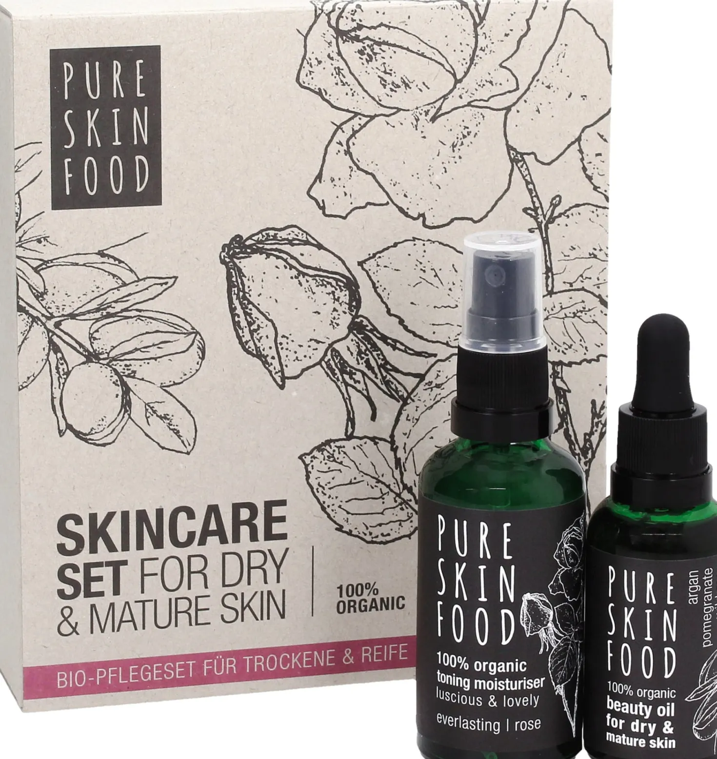 Set Bio per Skincare - Pelle Secca e Matura
