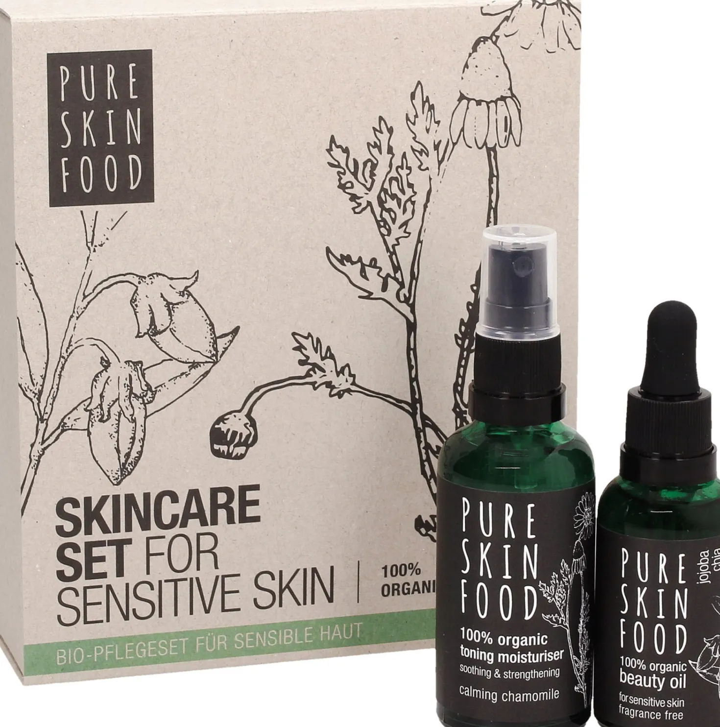 Set Bio per Skincare - Pelle Sensibile