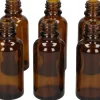 Set Bottigliette Vuote in Vetro Marrone, 6 pz. (30 ml)
