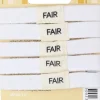 Set di 5 Elastici per Capelli, bianco (5 pezzi)