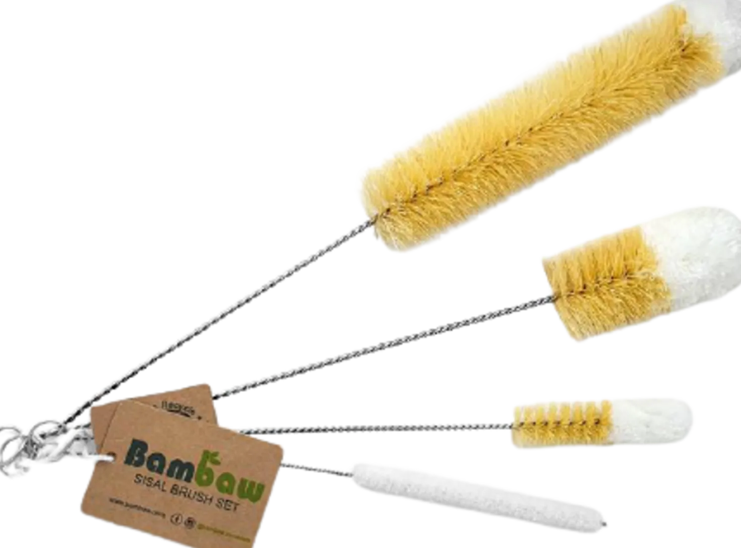 Set di Spazzolini per Bottiglie, 4 pezzi