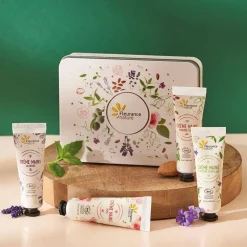 Set of 4 Hand Creams, Color beige