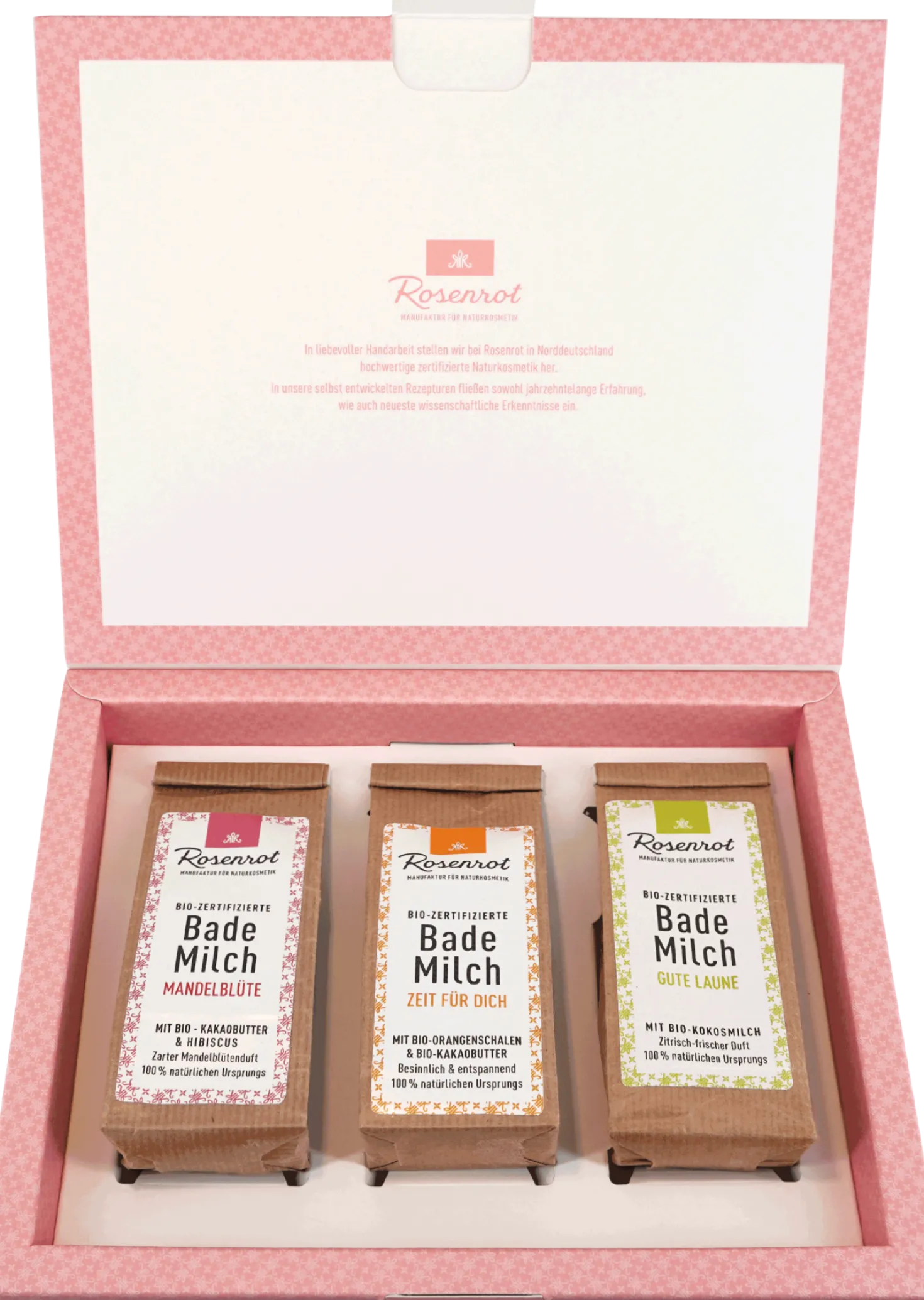 Set Regalo di Latte da Bagno "Trio"