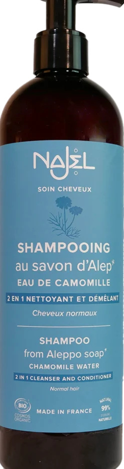 Shampoo al Sapone di Aleppo per Capelli Normali, 500 ml