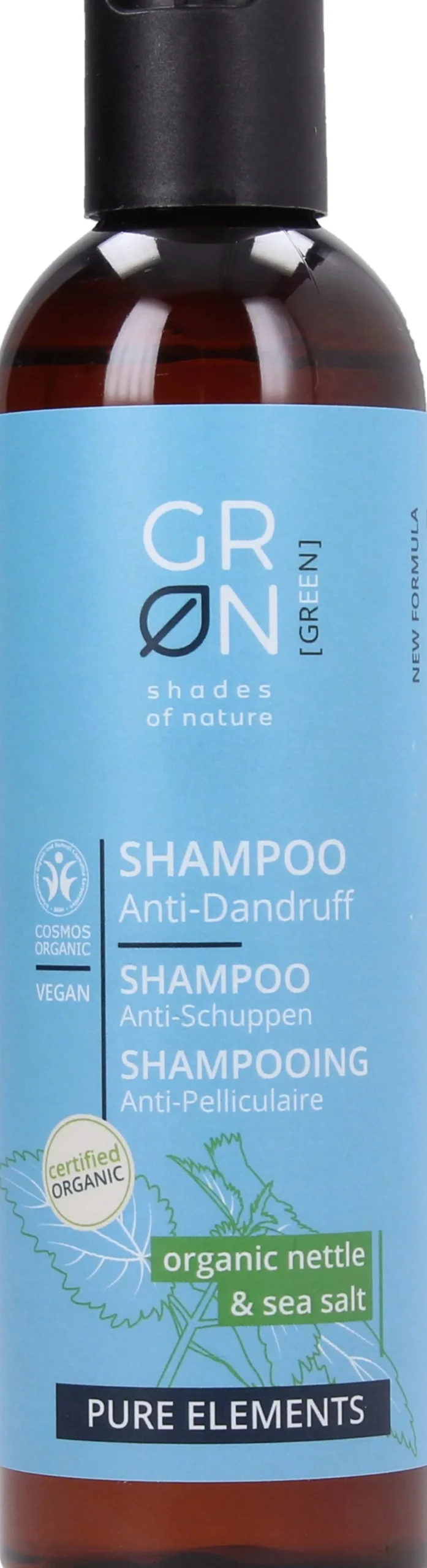 Shampoo Anti-Dandruff Nettle & Sea Salt, 250 ml