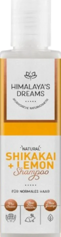 Shampoo Ayurvedico Shikakai e Limone , 200 ml