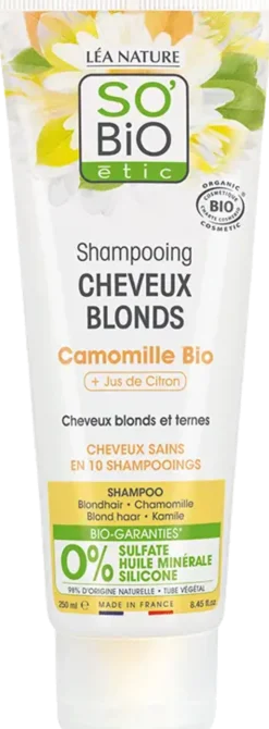 Shampoo Bio Camomilla e Succo di Limone, 250 ml
