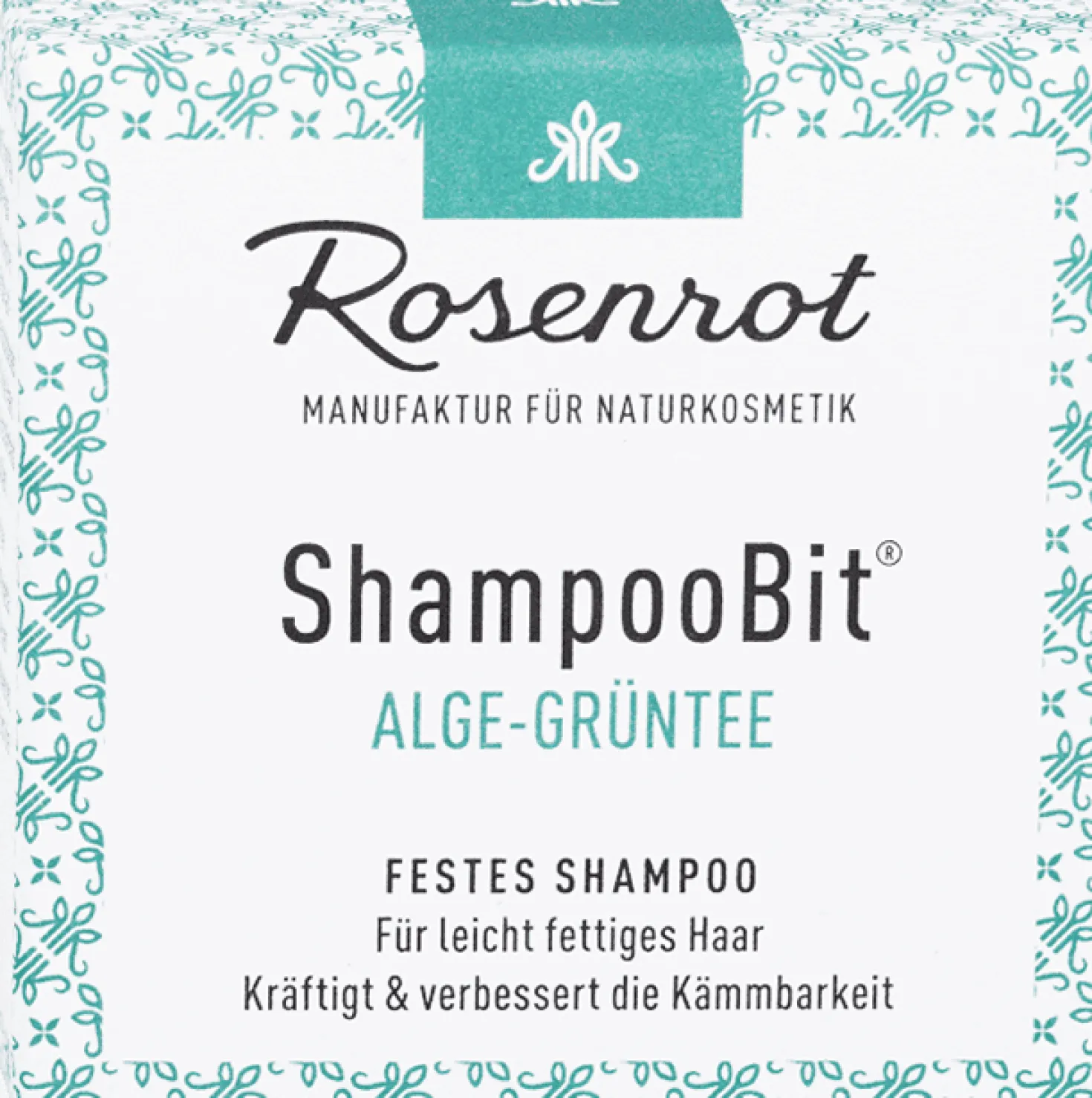 ShampooBit® Shampoo Solido Alghe e Tè Verde, 55 g