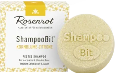 ShampooBit® Shampoo Solido Fiordaliso e Limone, 55 g
