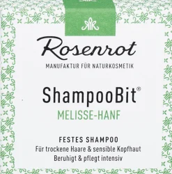 ShampooBit® Shampoo Solido Melissa e Canapa, 55 g