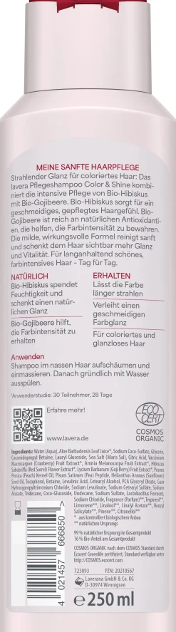 Shampoo Color & Shine, 250 ml
