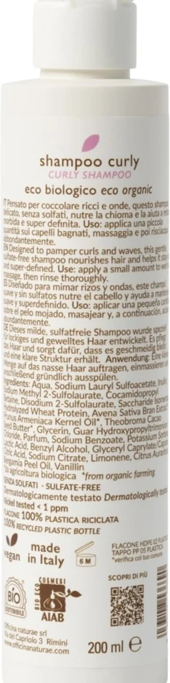 Shampoo Curly, 200 ml