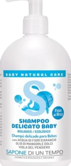 Shampoo Delicato Baby Fiori di Riso, 500 ml