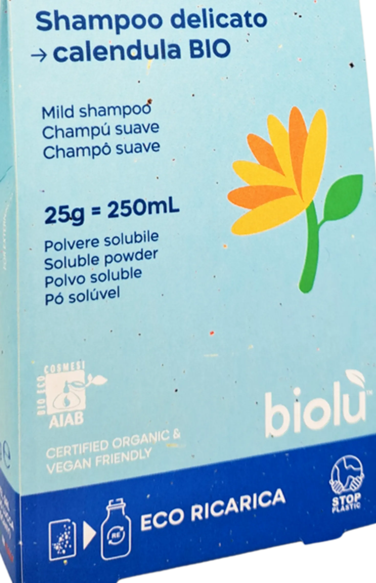 Shampoo Delicato, Ricarica in Polvere, 25 g