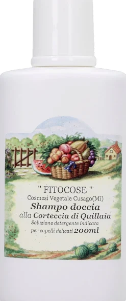 Shampoo-doccia alla Corteccia di Quillaia, 200 ml