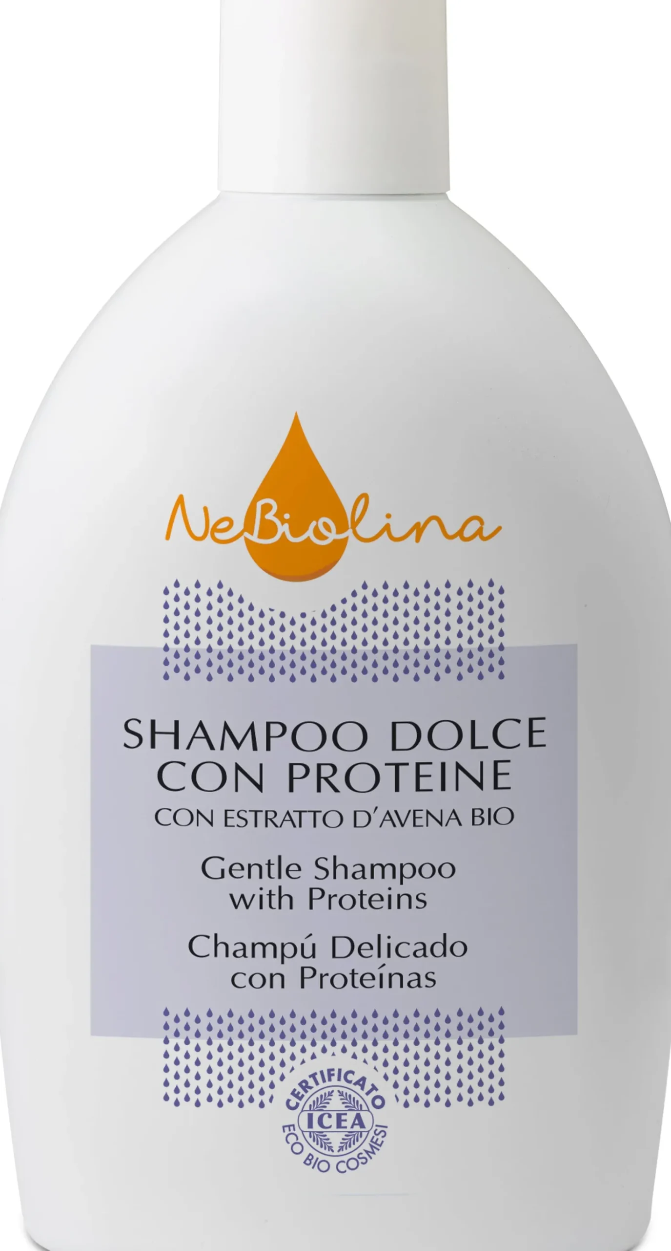 Shampoo Dolce con Proteine, 500 ml