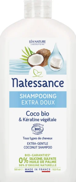 Shampoo Extra Delicato Cocco e Cheratina, 500 ml