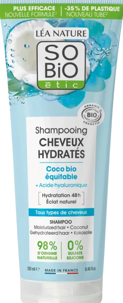 Shampoo Idratante Cocco & Acido Ialuronico, 250 ml