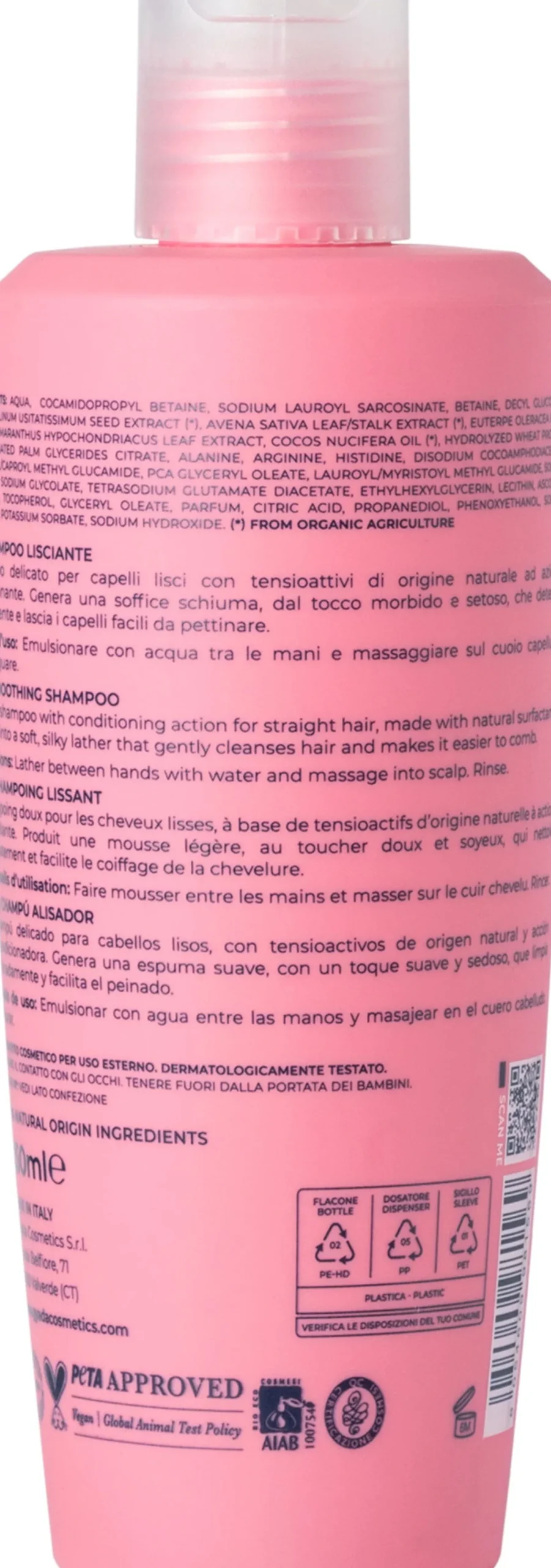 Shampoo Lisciante, 250 ml