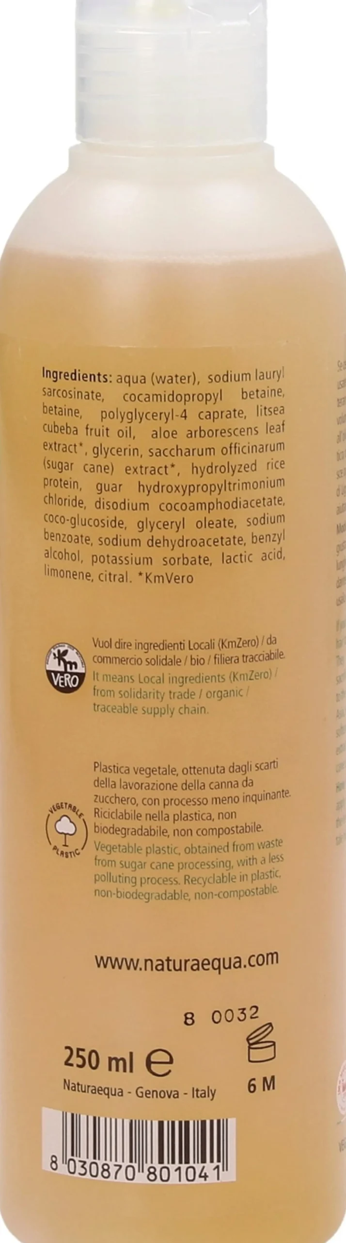 Shampoo Litsea Lavaggi Frequenti, 250 ml