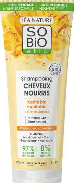 Shampoo Nutriente al Burro di Karité, 250 ml