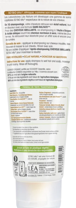 Shampoo per Capelli Argan e Acido Oleico, 250 ml